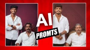 Gemini Father and Son Photos Promt