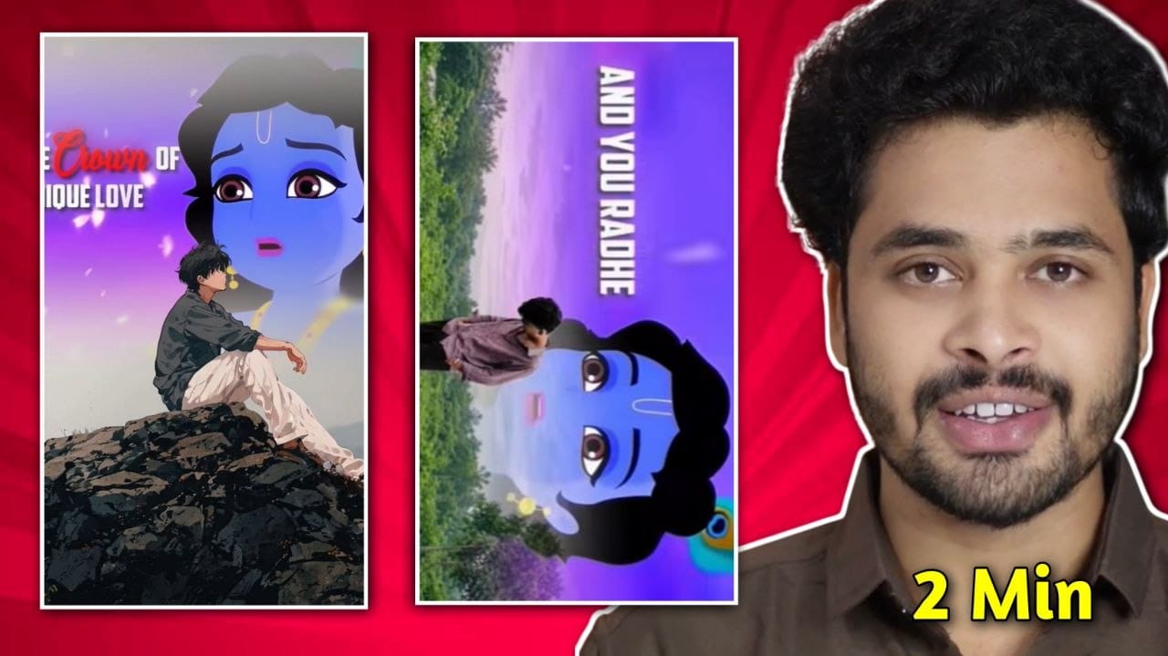 How to Edit Viral Radha Krishna AI Video
